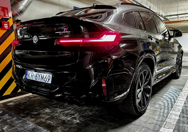 BMW X4 M cena 430500 przebieg: 31000, rok produkcji 2022 z Kraków małe 379